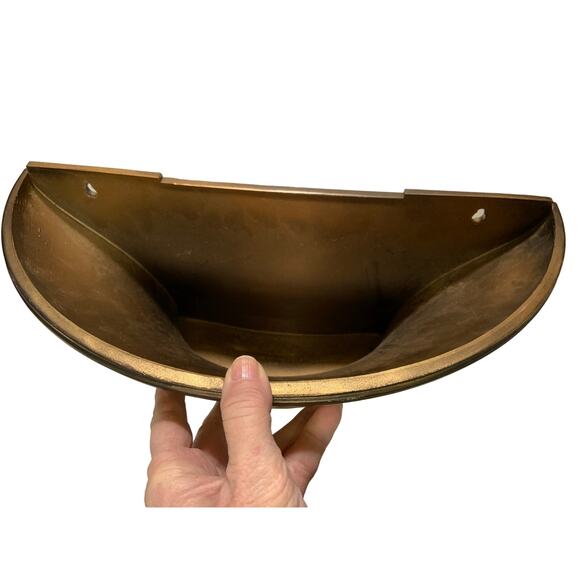 Vintage Syroco Wall Pocket Vase Planter Hollywood Regency - Picture 5 of 10